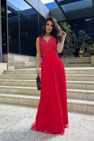  Long dress model 171416 Bicotone 